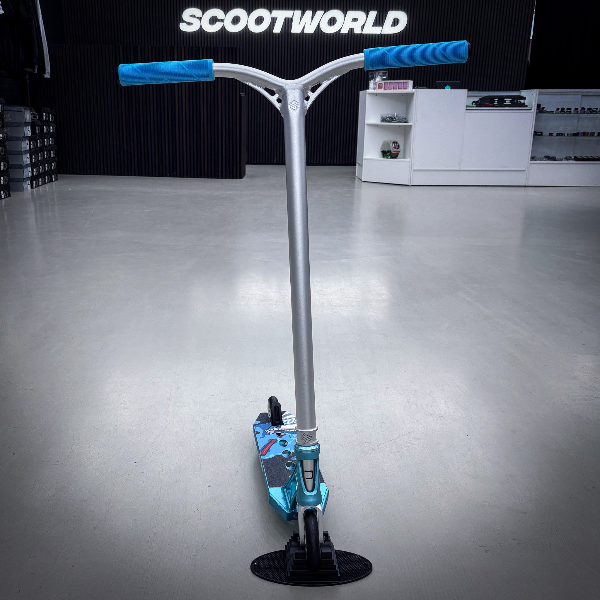 Striker Aether Teal/Silver Custom Build - Teal/Silver-ScootWorld.dk