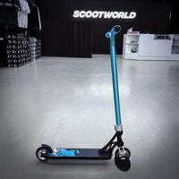 Striker Panda Freestyle Custom Build - Black/Teal/Silver-ScootWorld.dk