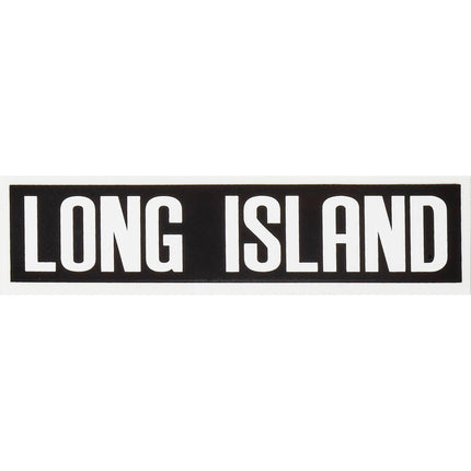 Long Island Klistermærke - Sort-ScootWorld.dk