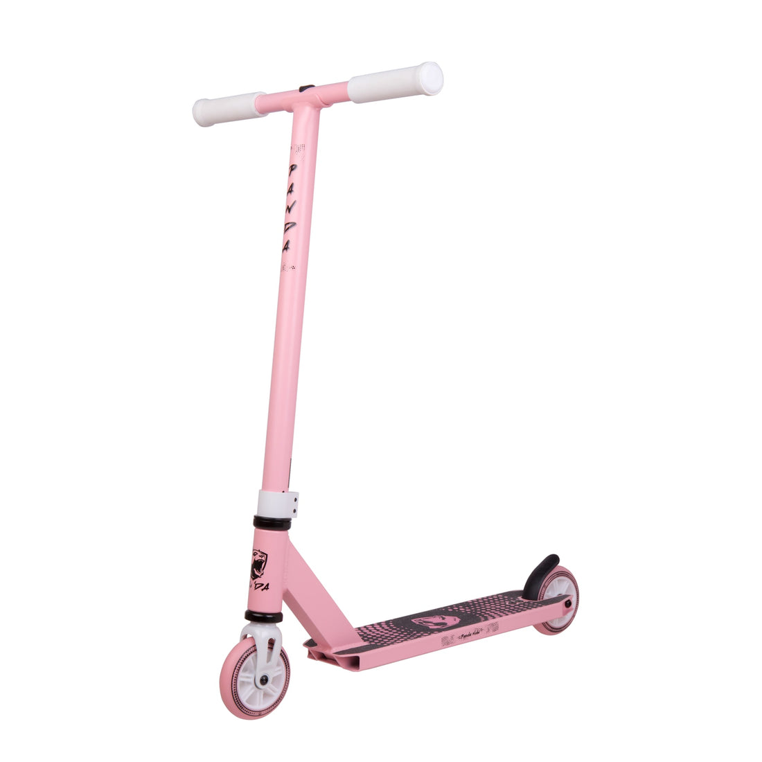 Panda Nubi Trick Løbehjul - White/Pink-ScootWorld.dk