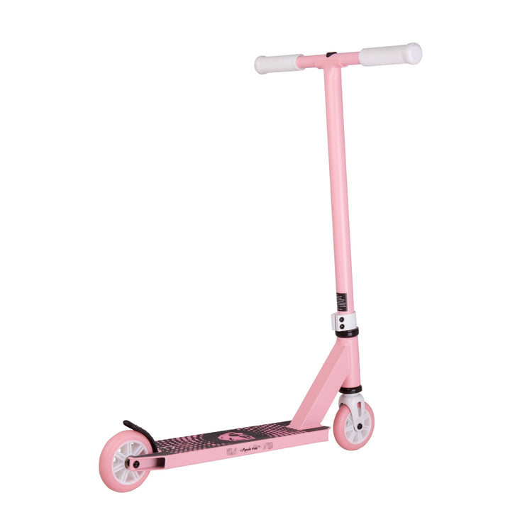 Panda Nubi Trick Løbehjul - White/Pink-ScootWorld.dk