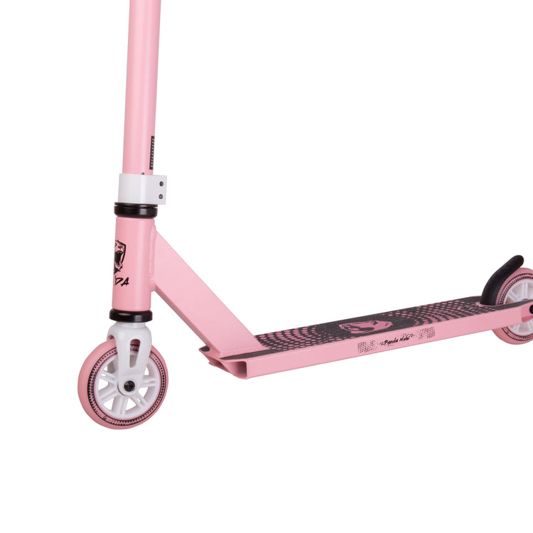 Panda Nubi Trick Løbehjul - White/Pink-ScootWorld.dk