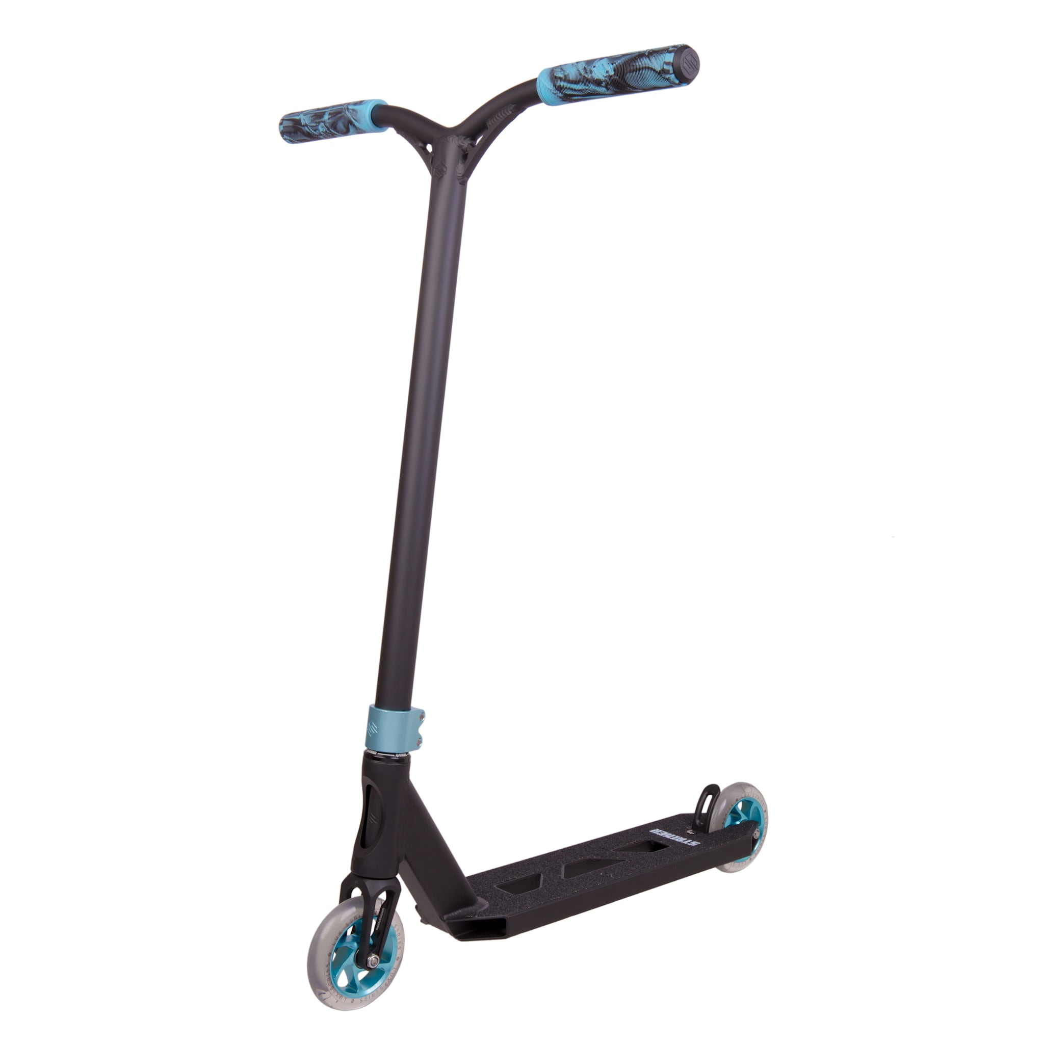 Striker Lux Trick Løbehjul - Clear/Teal-ScootWorld.dk