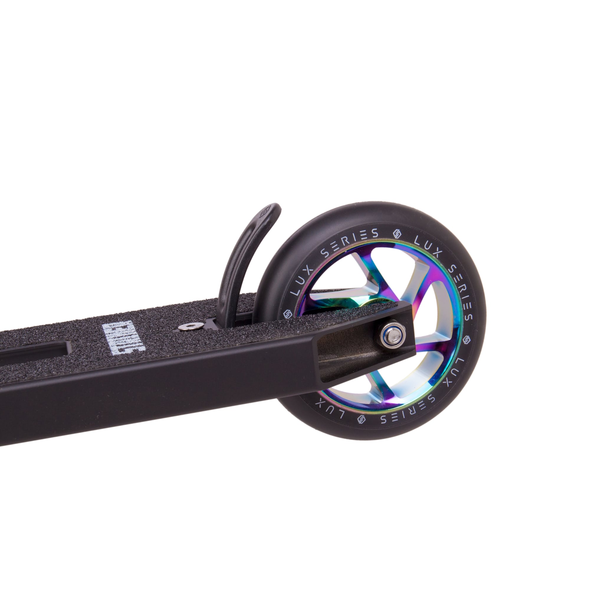 Striker Lux Trick Løbehjul - Black/Rainbow-ScootWorld.dk
