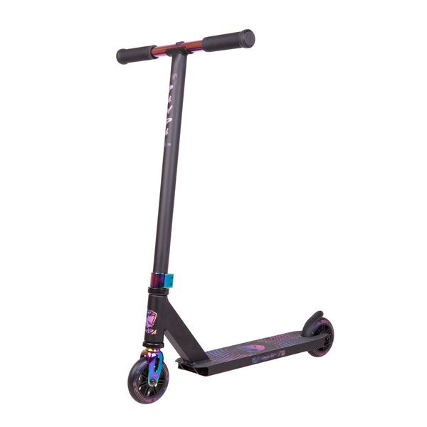 Panda Nubi Trick Løbehjul - Black/Rainbow-ScootWorld.dk
