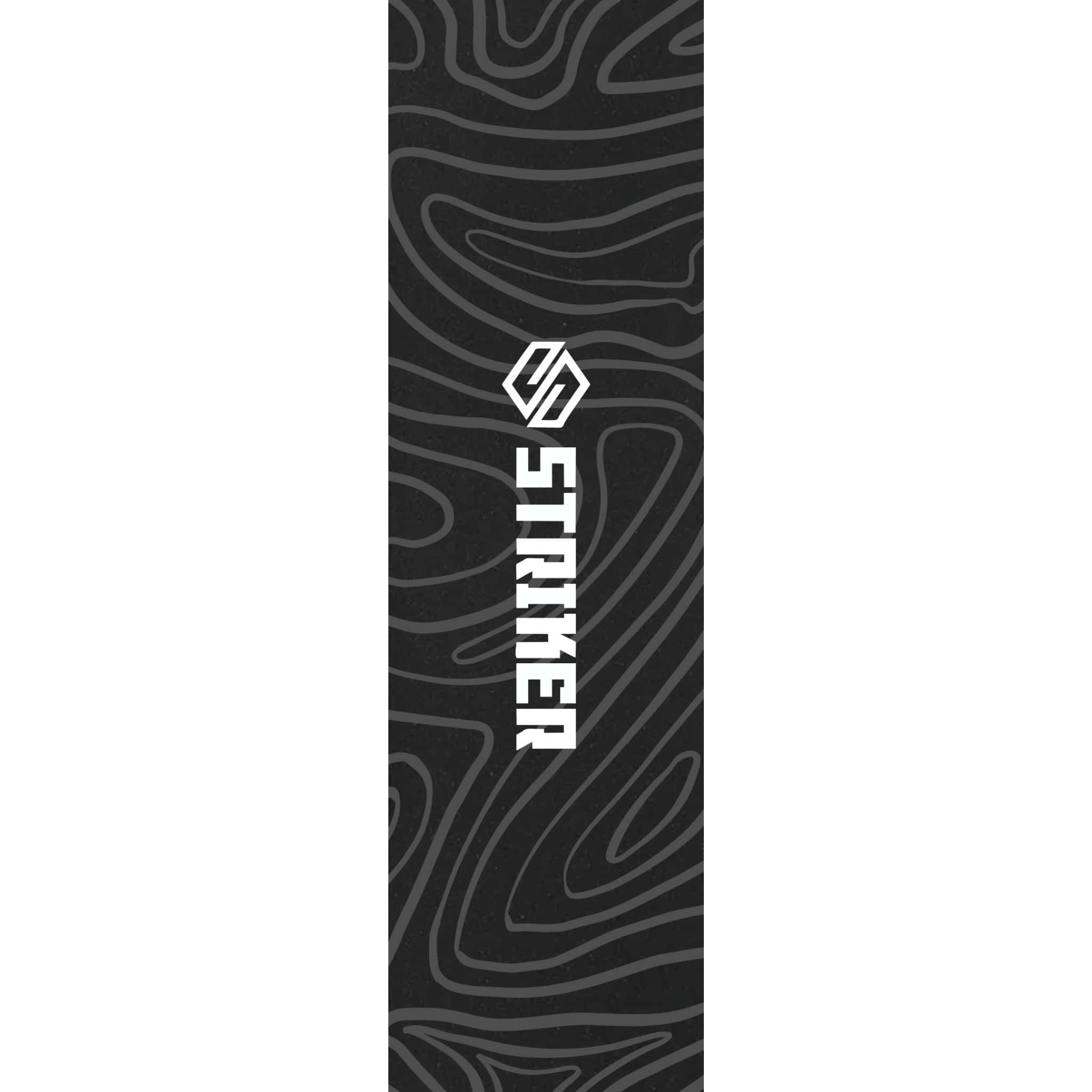 Striker 6.5" Griptape Til Løbehjul - Topo Swirl Grey-ScootWorld.dk