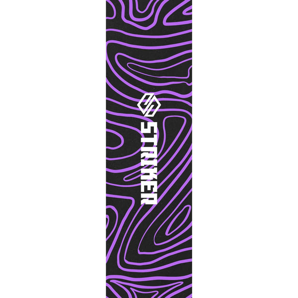 Striker 6.5" Griptape Til Løbehjul - Topo Swirl Purple-ScootWorld.dk