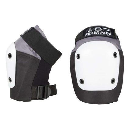 187 Killer Pads Fly Knee Pads - Grey-ScootWorld.dk