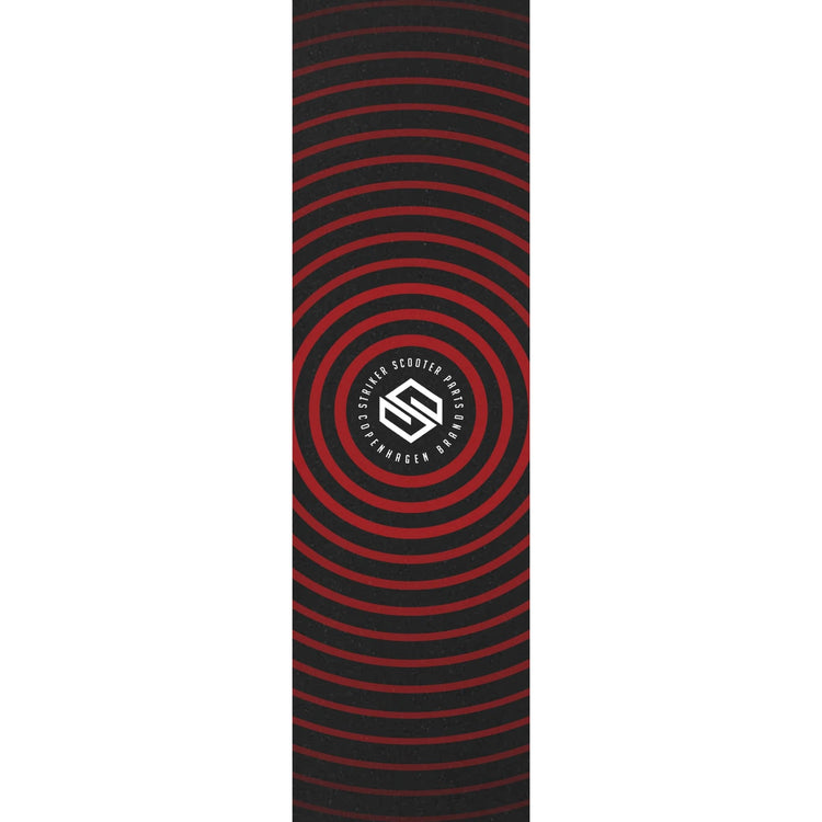 Striker 6.5" Griptape Til Løbehjul - Rings Red-ScootWorld.dk