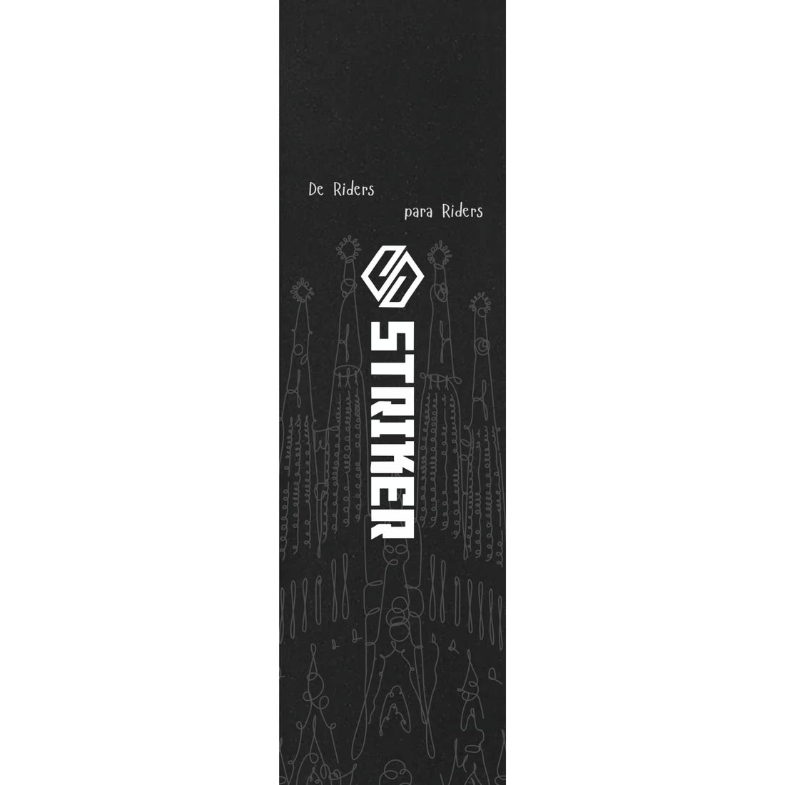 Striker 6.5" Griptape Til Løbehjul - De Riders Para Riders-ScootWorld.dk