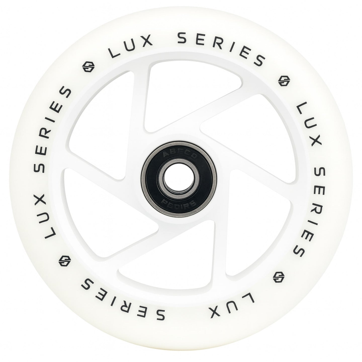 Striker Lux Spoked 110mm Hjul til Løbehjul - White-ScootWorld.dk