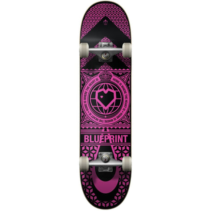 Blueprint Home Heart Komplet Skateboard - Pink-ScootWorld.dk