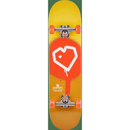Blueprint Spray Heart Komplet Skateboard-ScootWorld.dk