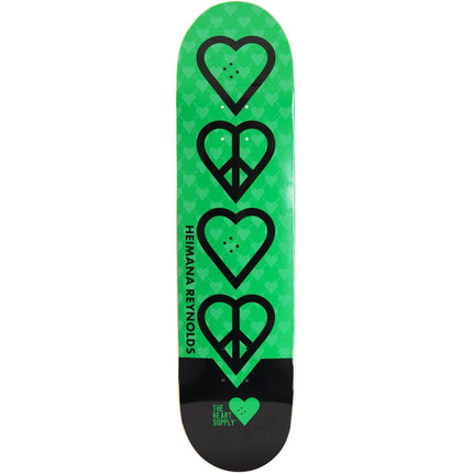 Heart Supply Heimana Reynolds Pro Skateboard Deck - Heart Neon-ScootWorld.dk