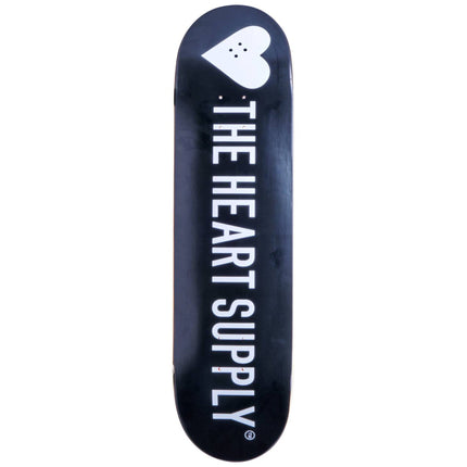 Heart Supply Strong Skateboard Deck - Black-ScootWorld.dk