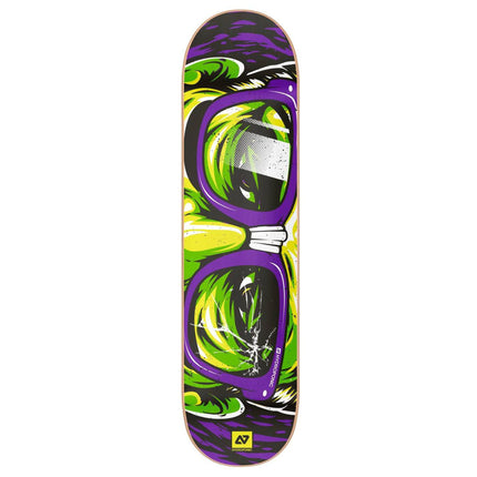 Hydroponic Glasses Skateboard Deck - Rectangular Purple-ScootWorld.dk