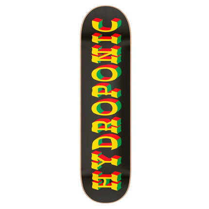 Hydroponic West Skateboard Deck - Black-rasta-ScootWorld.dk