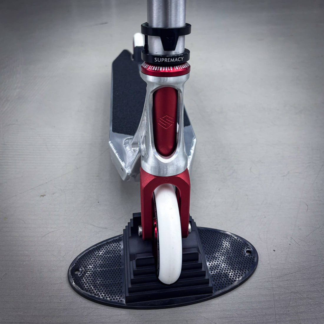 Ethic Silver/Red Custom Løbehjul - Silver/Red-ScootWorld.dk
