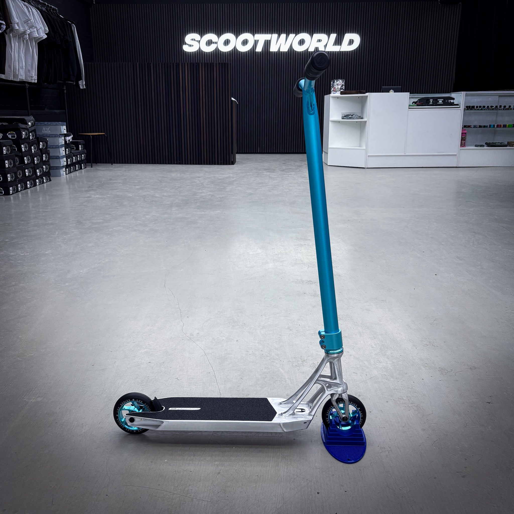 Striker Ethic Pande Raw/Teal Custom Løbehjul - Raw/Teal-ScootWorld.dk