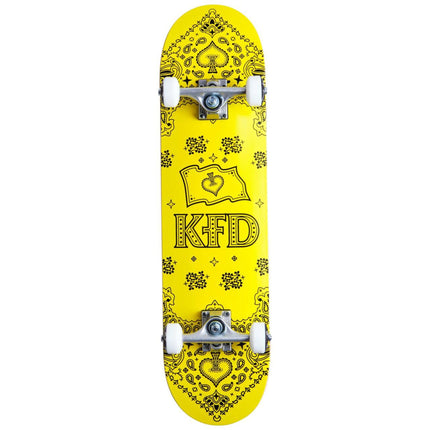 KFD Bandana Komplet Skateboard - Yellow-ScootWorld.dk