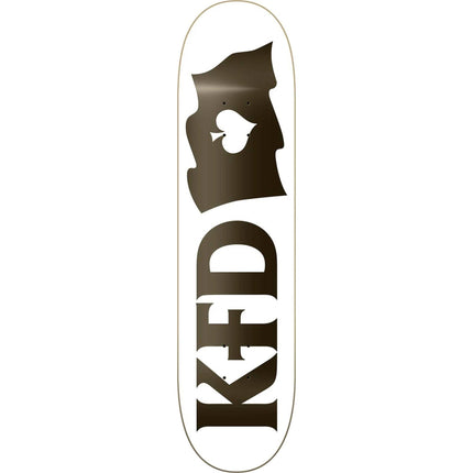 KFD Flagship Skateboard Deck - Hvid-ScootWorld.dk