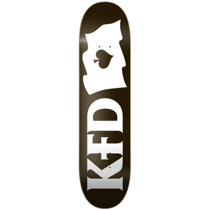 KFD Logo Flagship Skateboard Deck - Black-ScootWorld.dk