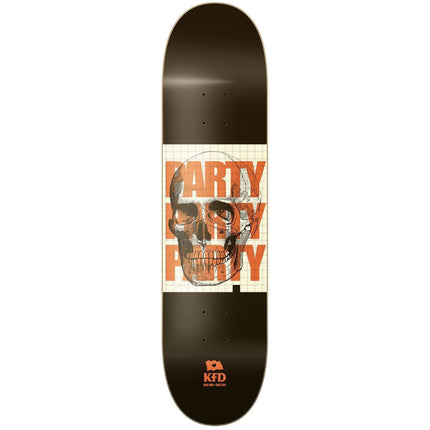 KFD Premium Party Skateboard Deck - Red-ScootWorld.dk