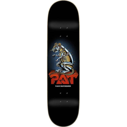 Plan B Ratt Duffy Skateboard Deck - Black-ScootWorld.dk