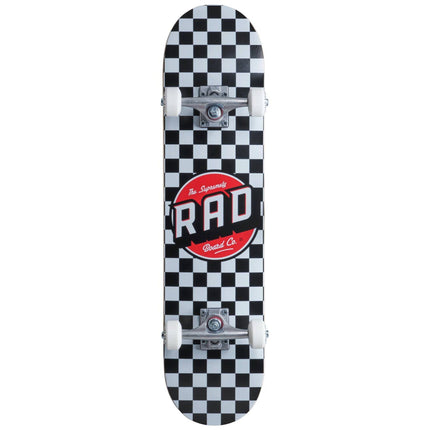 RAD Checkers Komplet Skateboard - Checkers Black-ScootWorld.dk