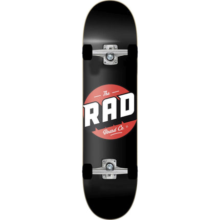 RAD Logo Progressive Komplet Skateboard - Black-ScootWorld.dk