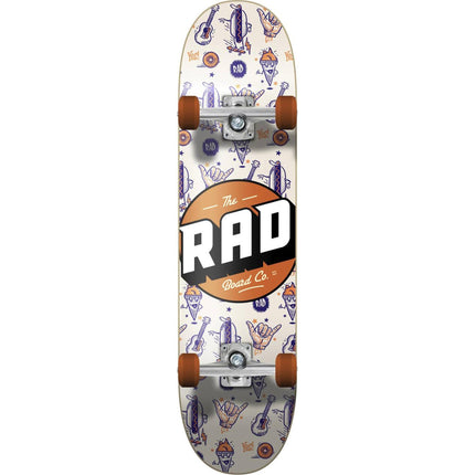 RAD Logo Progressive Komplet Skateboard - Wallpaper-ScootWorld.dk