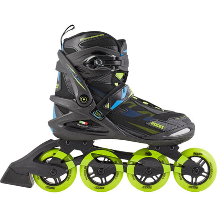 Roces Helium TIF Inliners - Black/Lime-ScootWorld.dk