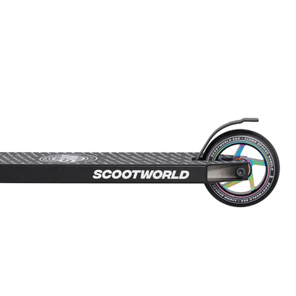 ScootWorld Bend Trick Løbehjul - Black/Rainbow-ScootWorld.dk