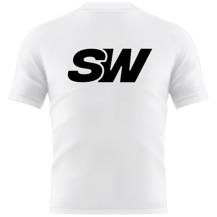 ScootWorld SW Logo Tshirt - White-ScootWorld.dk