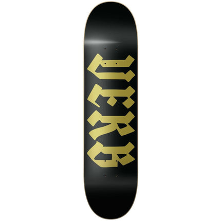 Verb Calligraphy Skateboard Deck - Gold-ScootWorld.dk