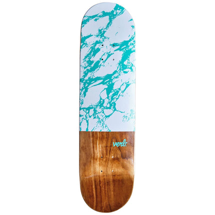 Verb Marble Dip Skateboard Deck - White-ScootWorld.dk