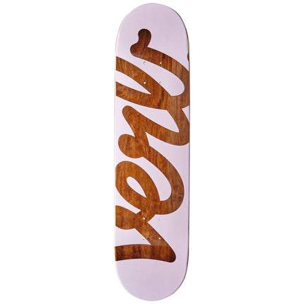 Verb Script Skateboard Deck - Pink-ScootWorld.dk