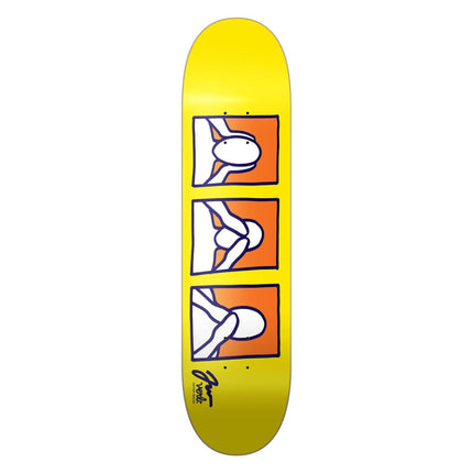 Verb Skateboard Deck - Wray Yellow-ScootWorld.dk