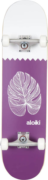 Aloiki Leaf Komplet Skateboard - Purple-ScootWorld.dk