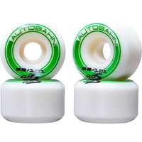 Autobahn GT1 Wide Body 101A Skateboard Hjul 4-Pak - White-ScootWorld.dk