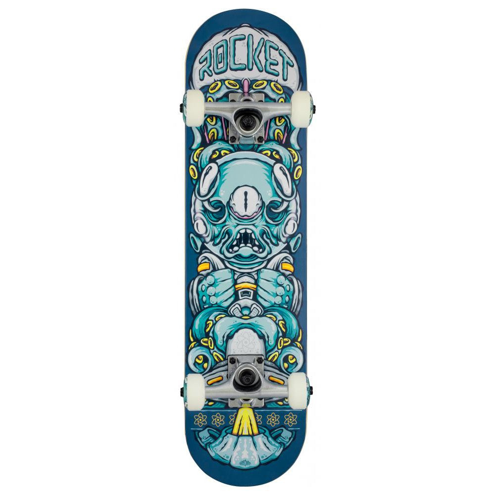 Rocket Pile-up Komplet Skateboard - Alien - 7.375"-ScootWorld.dk