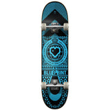 Blueprint Home Heart Komplet Skateboard - Blue/Black-ScootWorld.dk