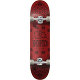 KFD Bandana Komplet Skateboard - Crimson-ScootWorld.dk