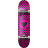 Heart Supply Round Logo Komplet Skateboard - Checks