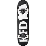 KFD Young Gunz Komplet Skateboard - Flagship V2 Black-ScootWorld.dk