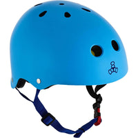 Triple Eight Dual Certified MiPS Skaterhjelm - Blue-ScootWorld.dk