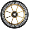 Panda Spoked V2 110mm Hjul Til Løbehjul - Gold Chrome