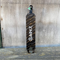 Limited Apex ID Black/Gold Splash Trick Løbehjul Deck - Black/Gold-ScootWorld.dk