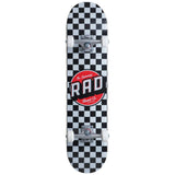 RAD Checkers Komplet Skateboard - Checkers Black-ScootWorld.dk