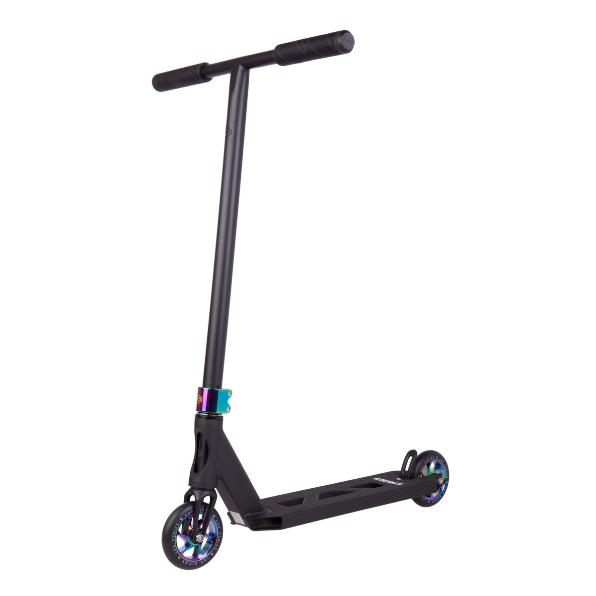 Striker Essential Trick Løbehjul - Black/Rainbow-ScootWorld.dk